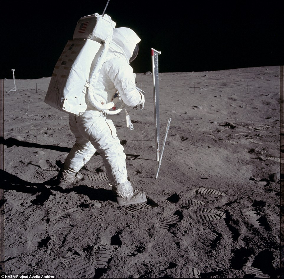 Revelan archivo fotográfico de la misión Apollo 11 en la Luna - nasa-proyecto-apollo-luna-10