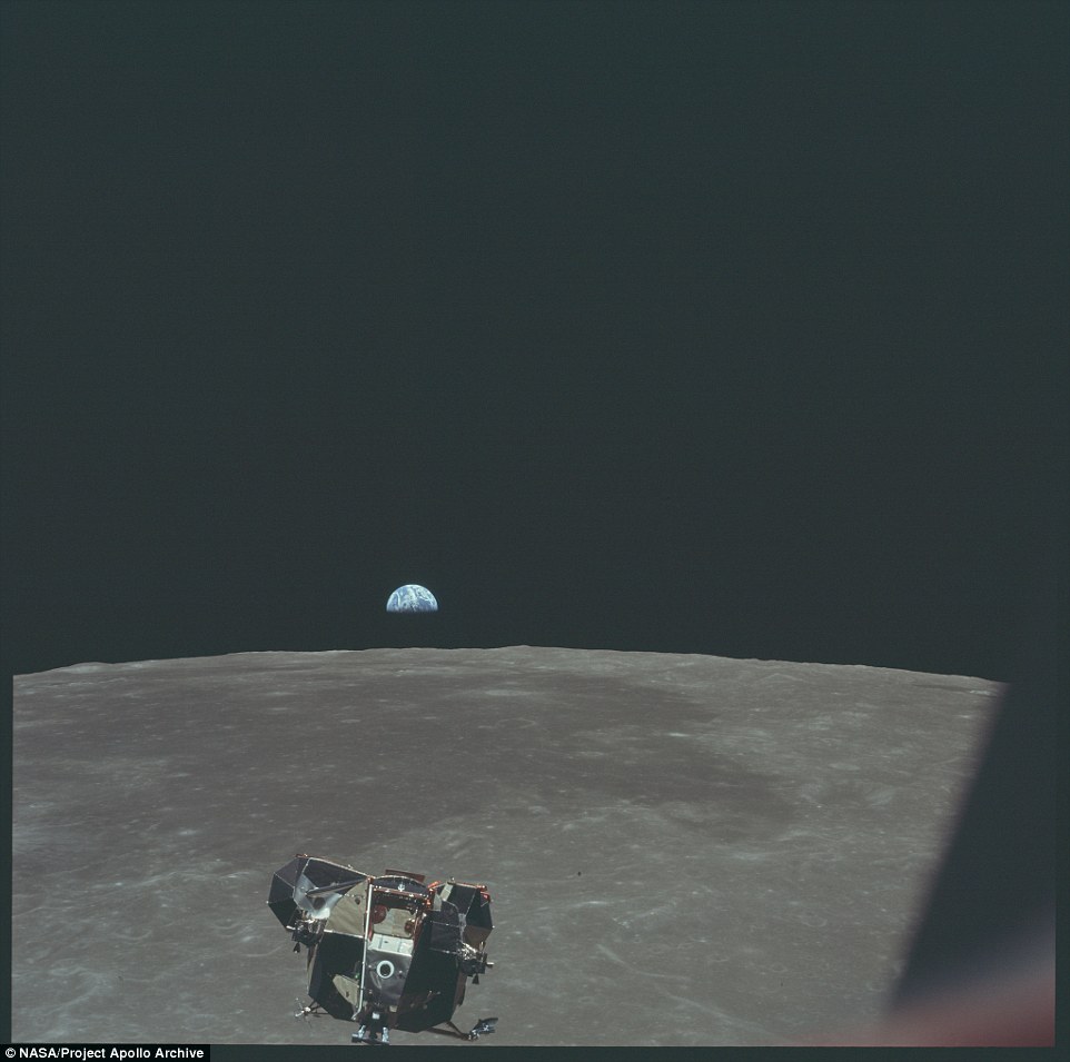Revelan archivo fotográfico de la misión Apollo 11 en la Luna - nasa-proyecto-apollo-luna-6