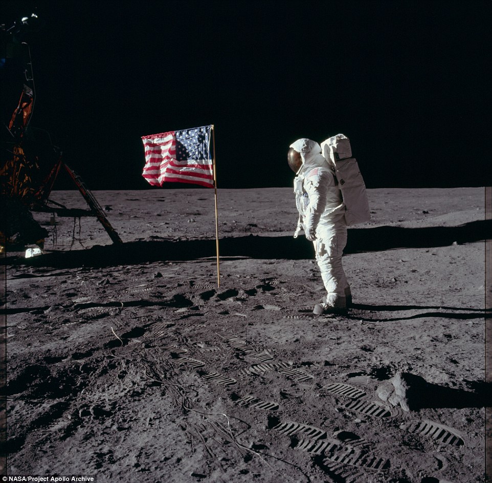Revelan archivo fotográfico de la misión Apollo 11 en la Luna - nasa-proyecto-apollo-luna-8