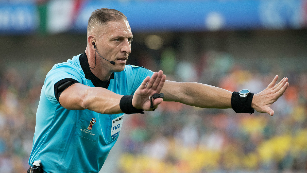 Argentino Pitana arbitrá el Francia-Uruguay del Mundial 2018