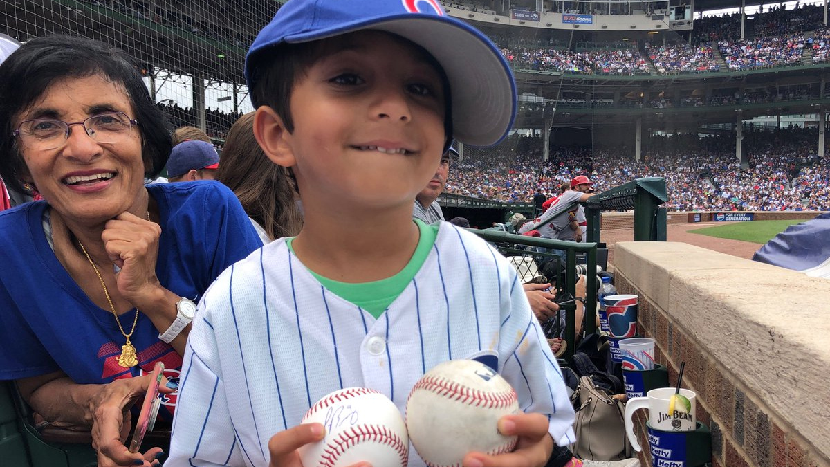 #Video El gesto de los Cachorros a niño al que le quitaron su pelota