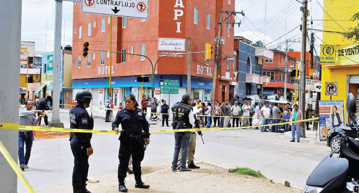 Fin de semana deja nueve asesinatos en Oaxaca y dos lesionados