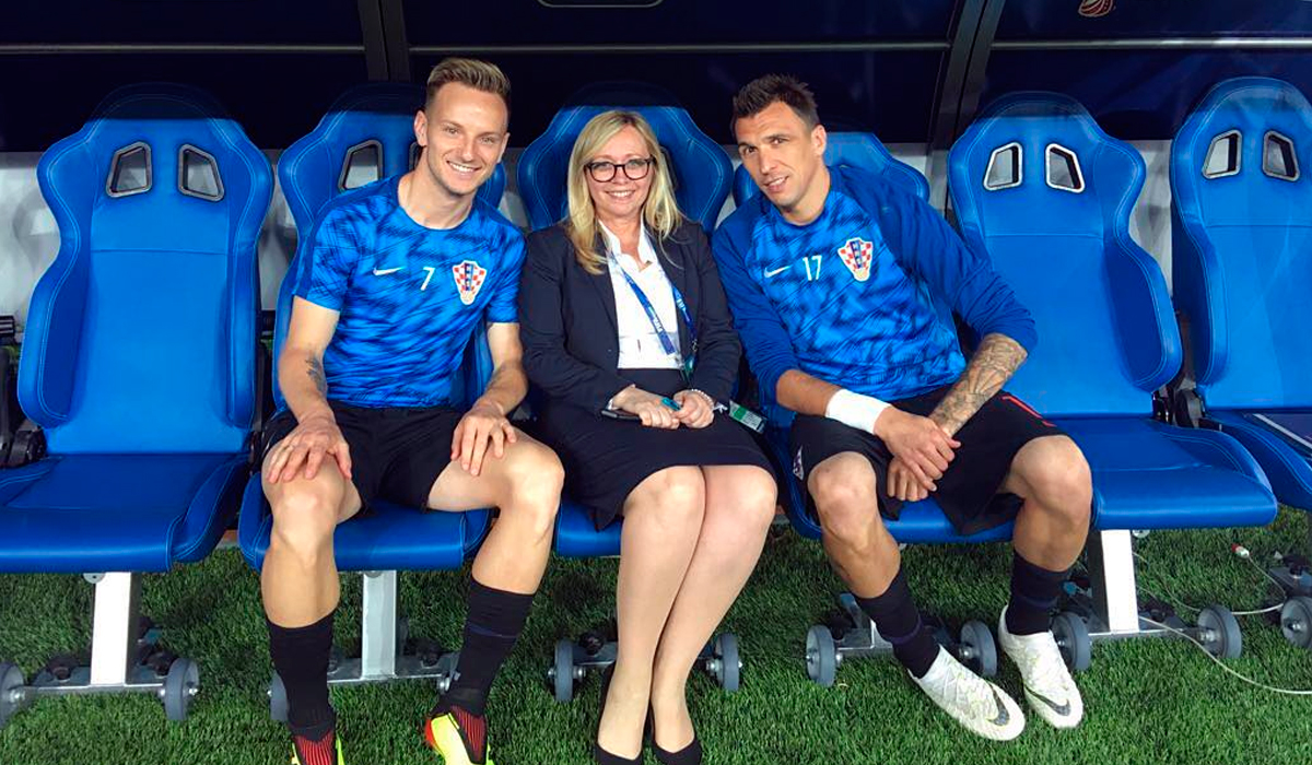 ¿Quién es la mujer que se sienta en la banca croata? - olivariint1