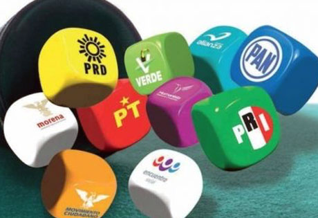 INE define el lunes qué partidos políticos perderán su registro - partidosint3