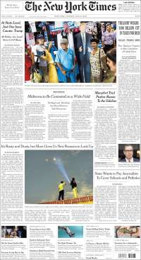 Manuel Bartlett y López Obrador en las primeras planas del martes - periodicos-3107-5