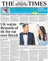 Manuel Bartlett y López Obrador en las primeras planas del martes - periodicos-3107-7