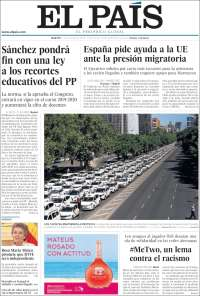 Manuel Bartlett y López Obrador en las primeras planas del martes - periodicos-3107-9