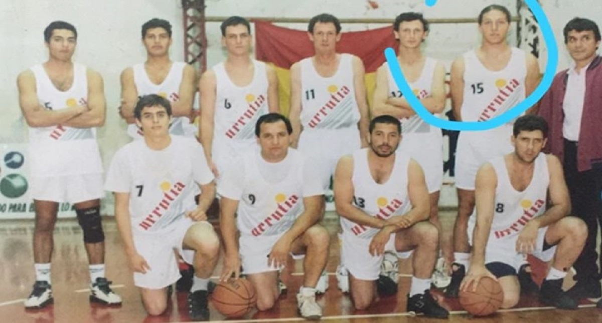 Desde basquetbolista hasta actor de cine: la vida de Néstor Pitana - pitana-basquet