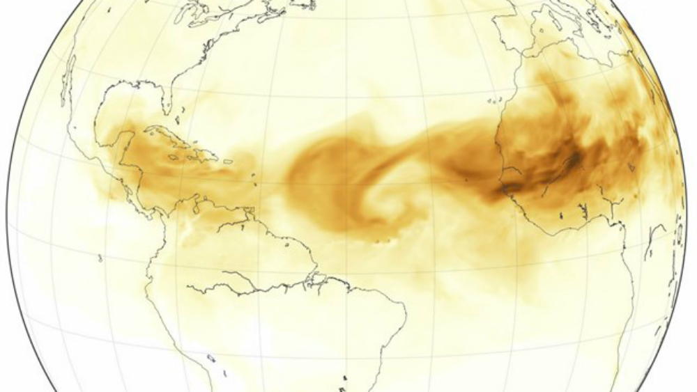 Polvo del Sáhara invade el Atlántico como nunca en 15 años - polvo-del-sahara-2