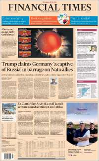 AMLO, Trump y OTAN en primeras planas - portadas-12-jul-financial