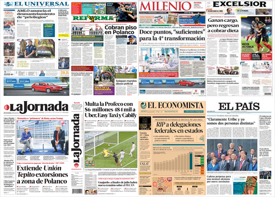 AMLO, Trump y OTAN en primeras planas - portadas-12-jul1