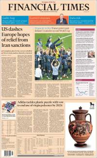 AMLO y Francia en primeras planas - portadas-16-jul-financial