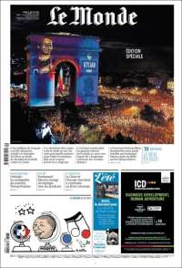 AMLO y Francia en primeras planas - portadas-16-jul-lemonde
