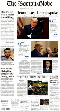 AMLO, Trump y Rusia en primeras planas - portadas-18-de-julio-boston
