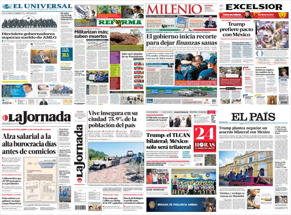 Trump y Google en primeras planas - portadas-19-jul1