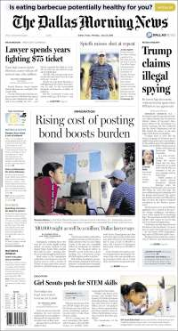 AMLO y Trump en primeras planas - portadas-23-jul-dallas