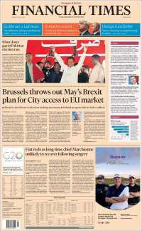 AMLO y Trump en primeras planas - portadas-23-jul-financial