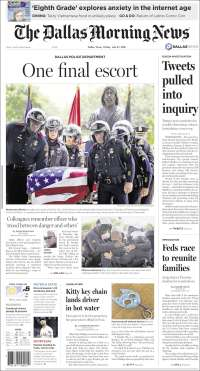 TLC y Trump en primeras planas - portadas-27-jul-dallas