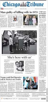 AMLO, Trump y Tailandia en primeras planas - portadas-3-jul-chicago