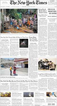 AMLO, Trump y Tailandia en primeras planas - portadas-3-jul-nyt