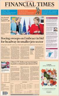 AMLO, Ebrard y Tultepec en primeras planas - portadas-6-jul-financial