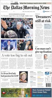 Elecciones en México en primeras planas - primeras-planas-1-jul-dallas