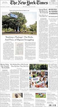 Elecciones en México en primeras planas - primeras-planas-1-jul-nyt