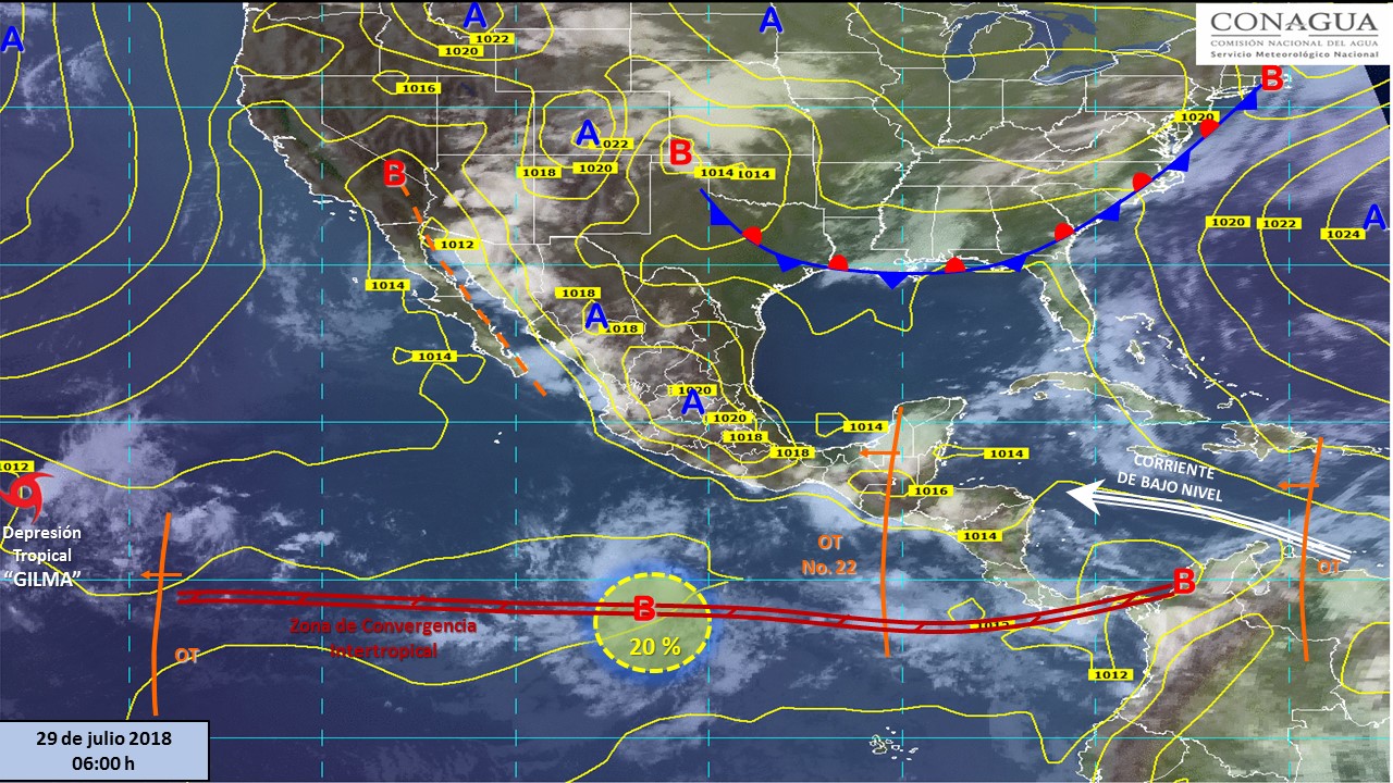 Continuarán las altas temperaturas en el norte y noroeste de México - pronostico-domingo-29-2