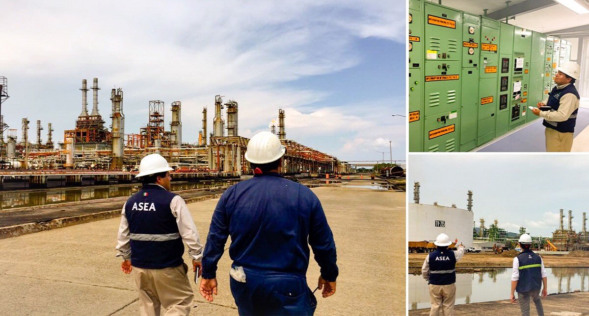 Tormenta eléctrica provoca incendio en refinería de Oaxaca - refineria-antonio-dovali-jaime