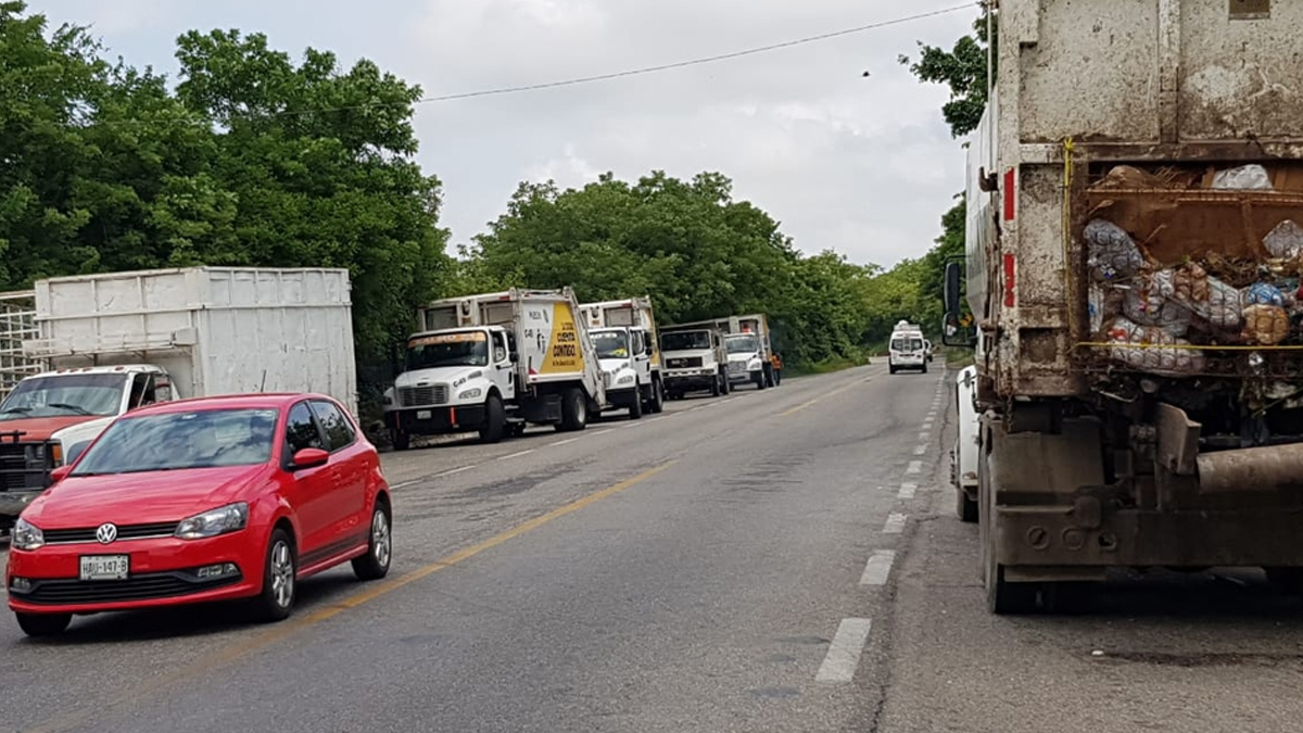 Bloquean acceso a relleno sanitario en Acapulco