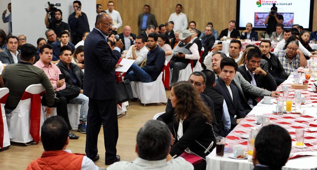 René Juárez llama a la reflexión para reconstrucción del PRI