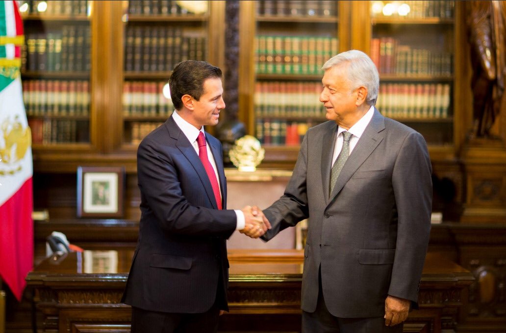 Hoy se reúnen Peña Nieto y AMLO