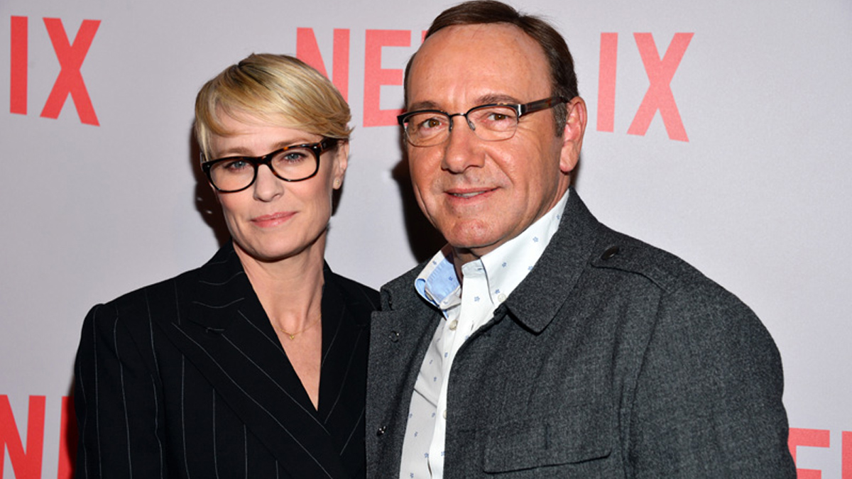 Siempre me trató con respeto: Robin Wright sobre Kevin Spacey