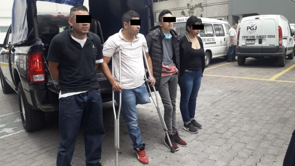 Capturan a cuatro por robo a casa habitación en la Del Valle Norte