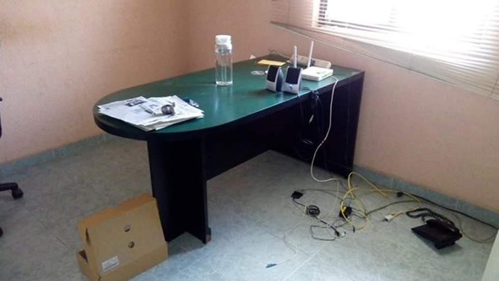 Roban oficinas de periódico Cambio 21 en Hidalgo - robo-oficinas-cambio-21