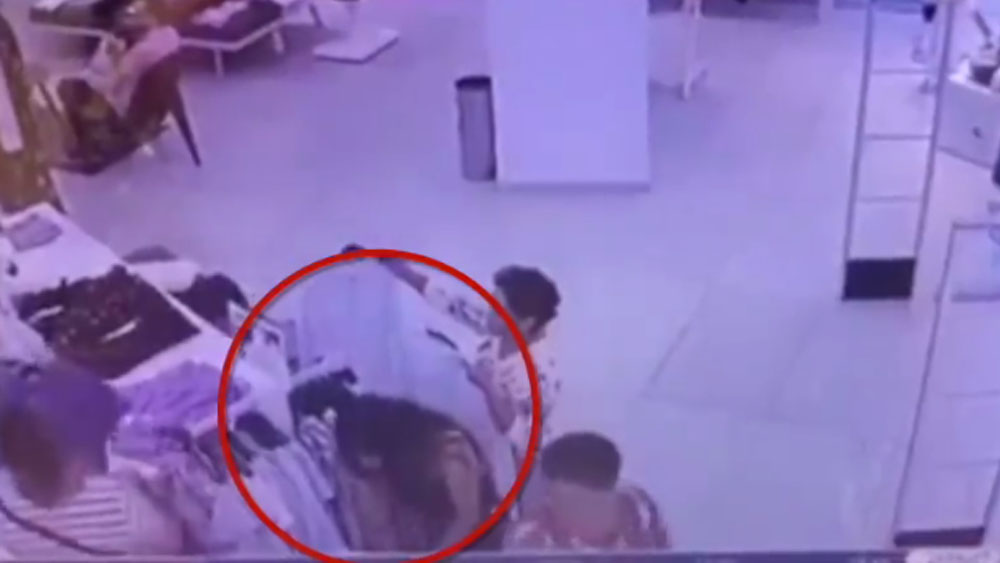 #Video Modus operandi de banda dedicada a robar ropa en Jalisco