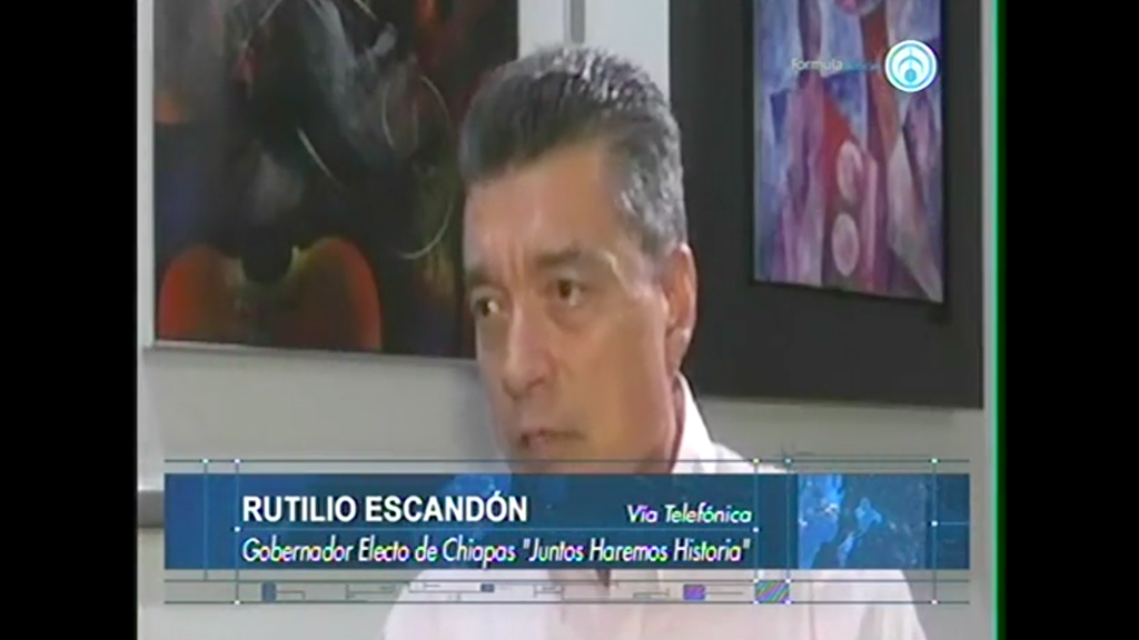 Necesario que Chiapas crezca como otros estados: Rutilio Escandón