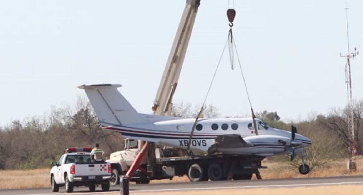 Se accidenta avioneta en Aeropuerto de Hermosillo - se-accidenta-avioneta-en-aeropuerto-de-hermosillo-sonora