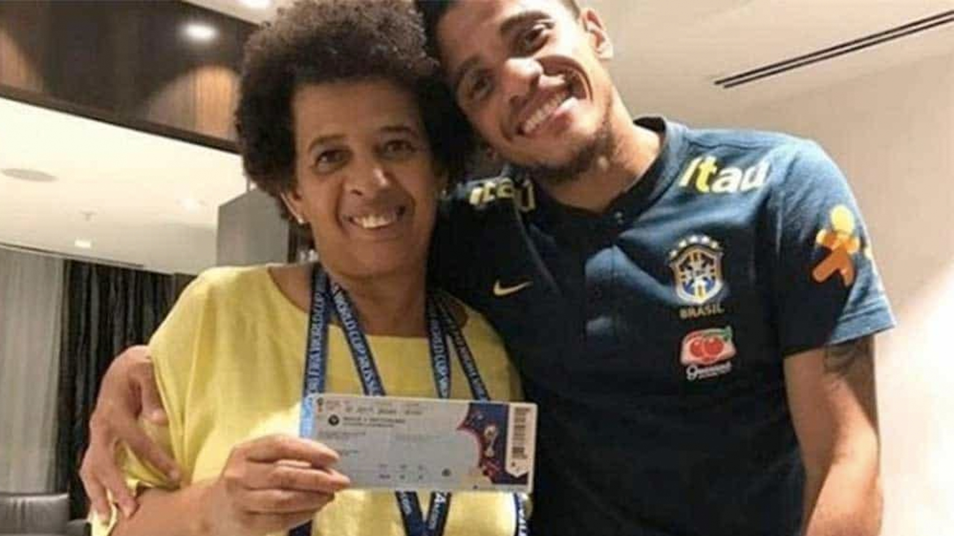 #Video Secuestran a madre de jugador de la selección de Brasil