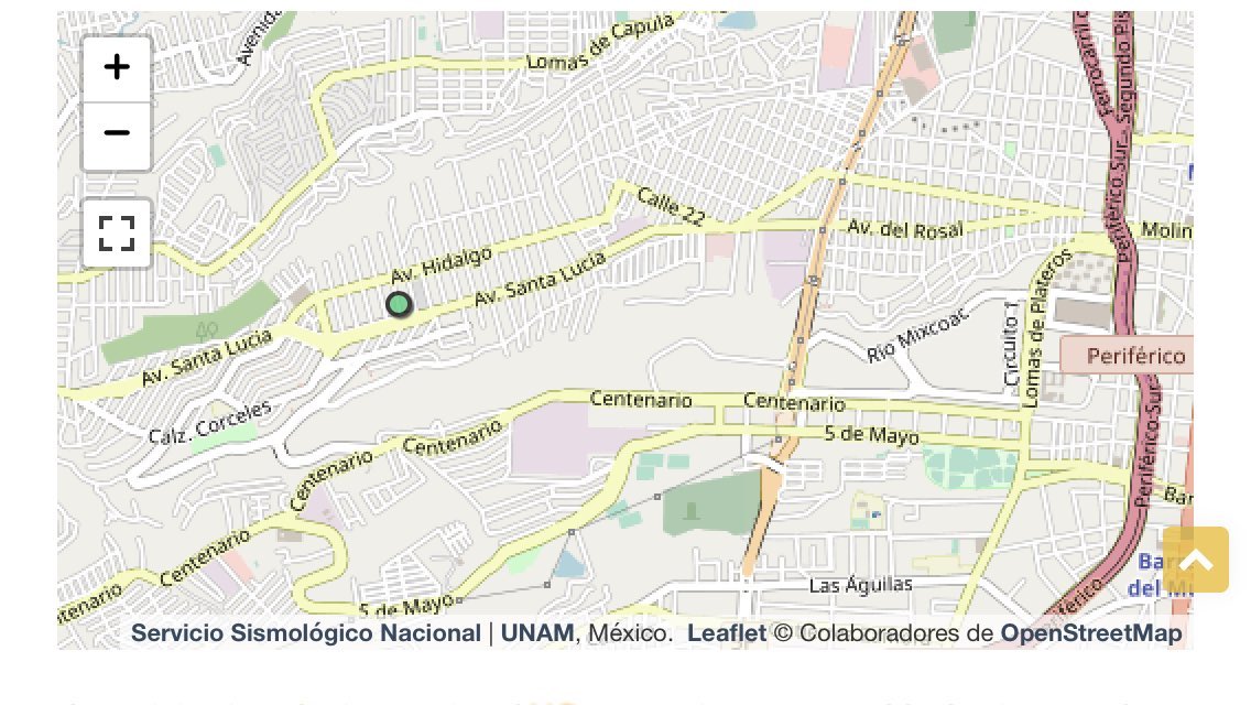 Sismos en la Ciudad de México