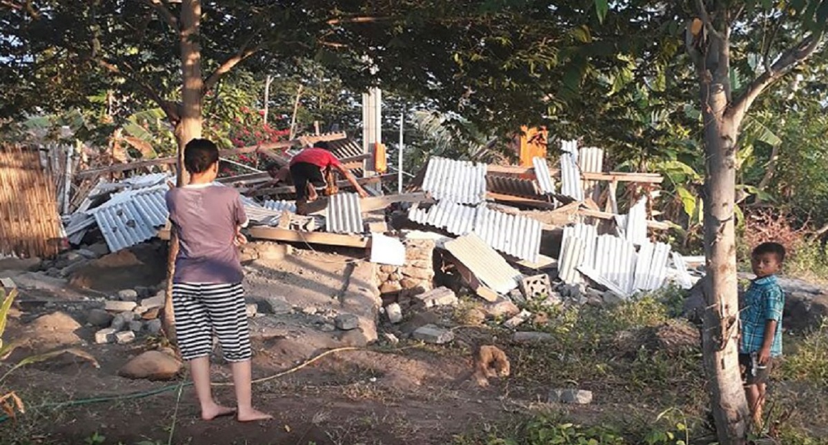 Ya son 16 los muertos por sismo en Indonesia - sismo-indonesia-julio-2018