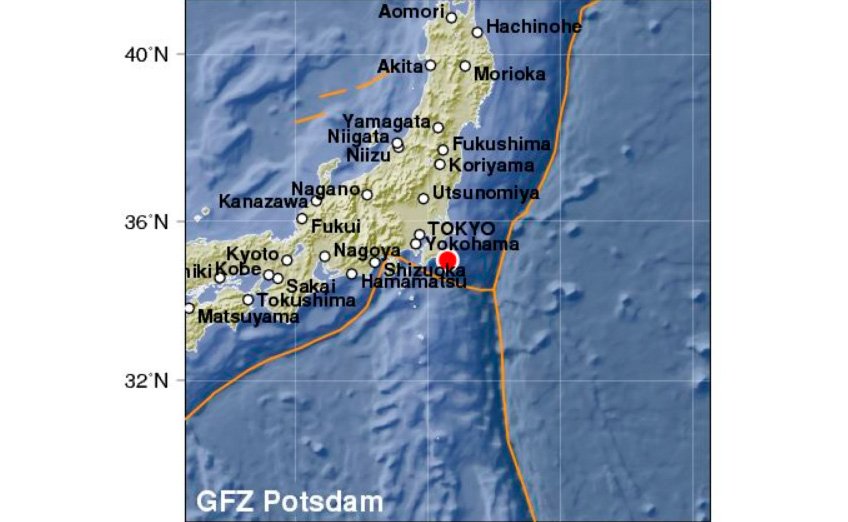 Sin riesgo de tsunami tras sismo de magnitud 5.9 en Japón - sismo-tokio