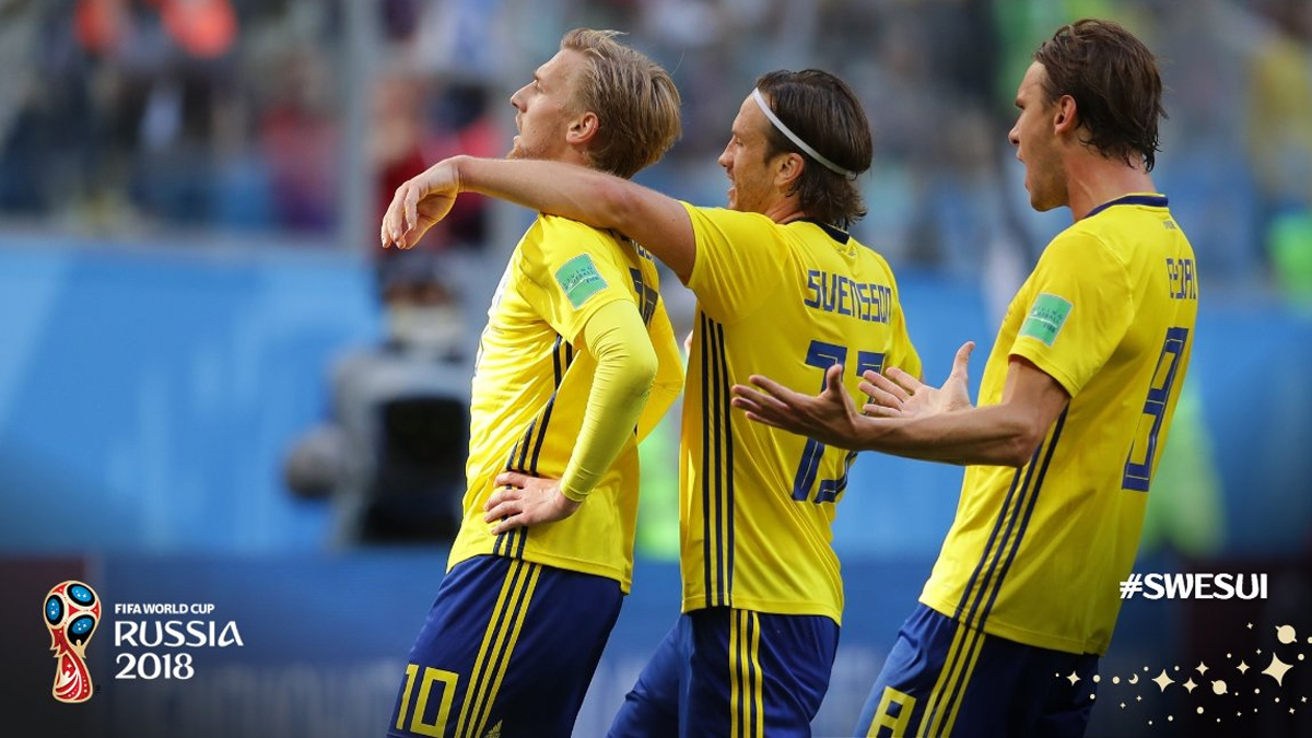 Suecia gana y avanza a cuartos - suecia-suiza-octavos-mundial