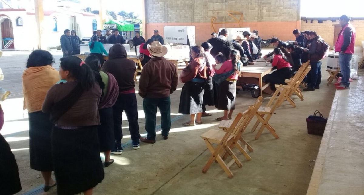 Suspenden elecciones en municipio de Chiapas por robo de boletas