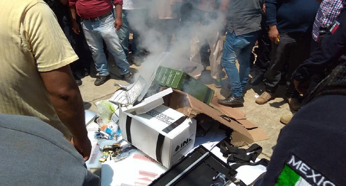 Paran elecciones en Chilchota por retención de funcionarios