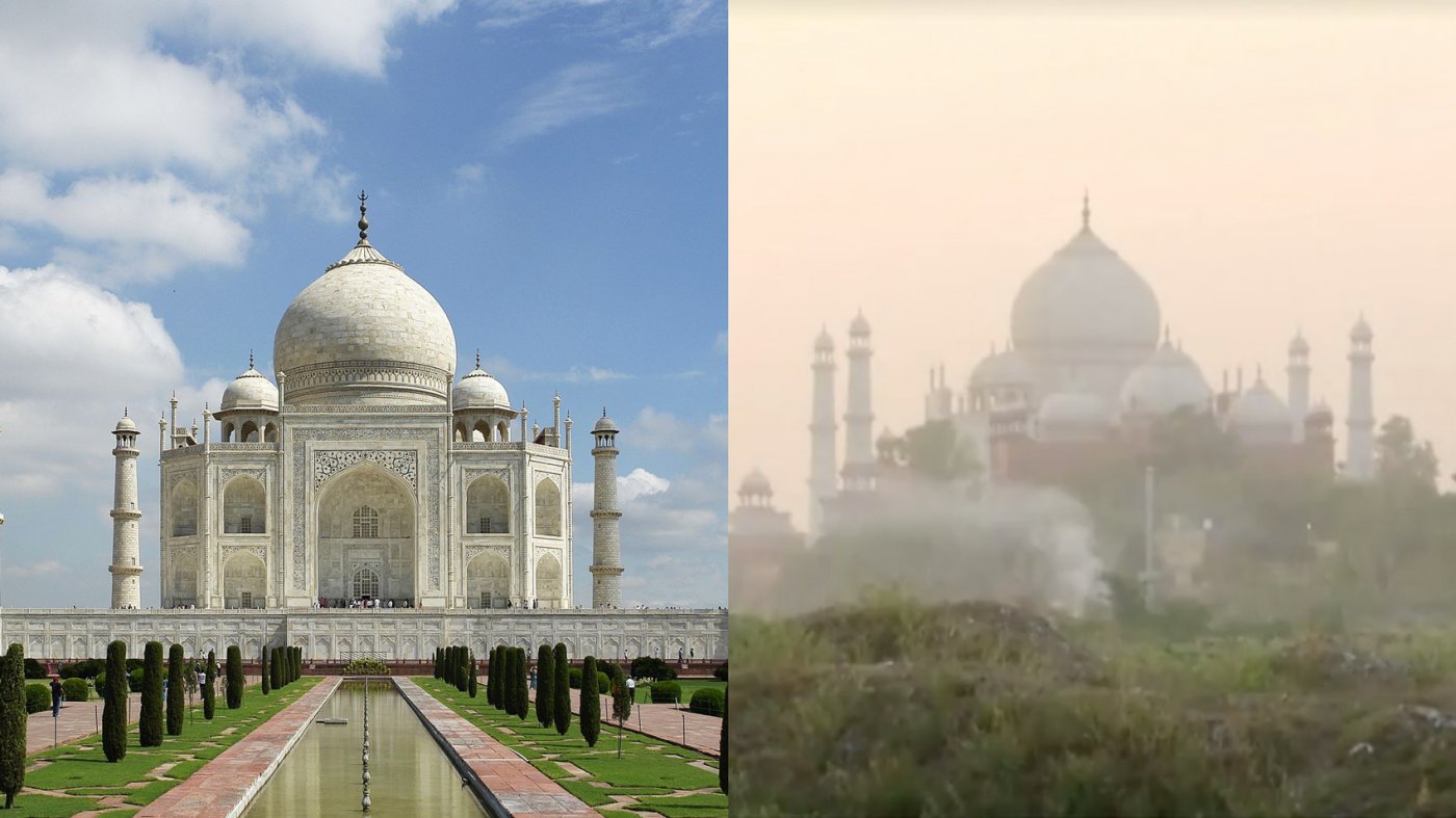 Corte de India planea demoler el Taj Mahal por contaminación - tajmahalint1
