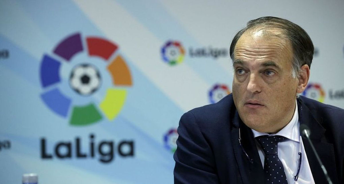 Ronaldo se ha ido de La Liga por un tema fiscal: Javier Tebas