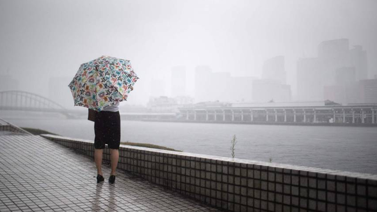 Tifón deja más de 150 mil personas sin luz en Japón