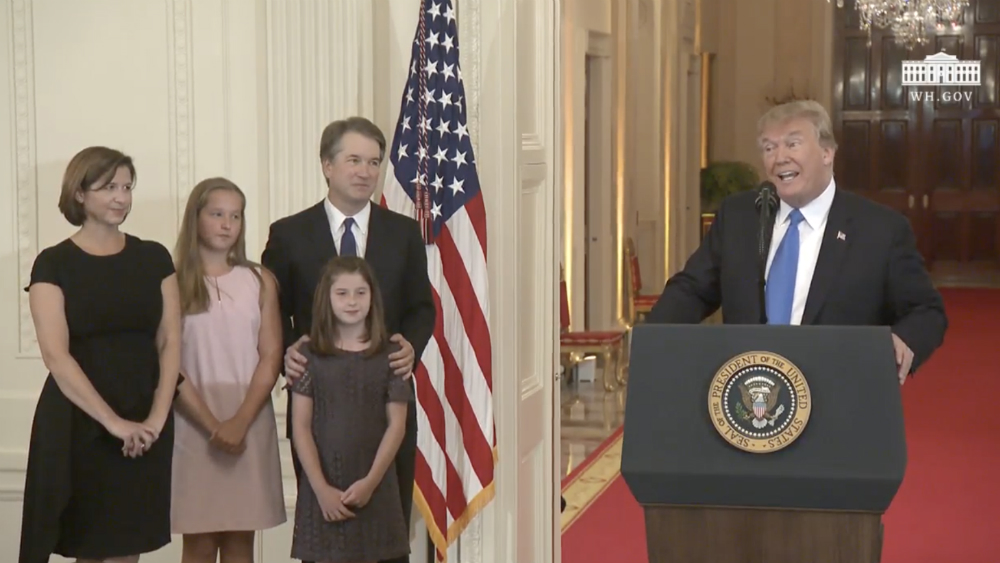 Trump nominó a Brett Kavanaugh como juez de Suprema Corte en EE.UU.