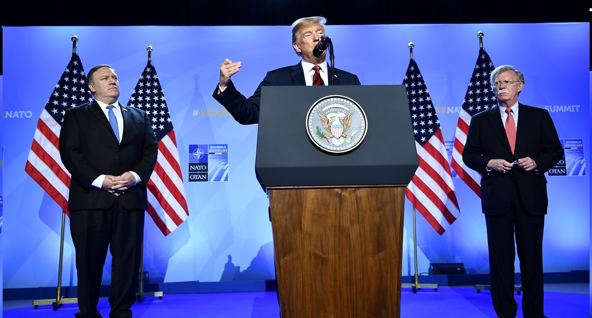 Trump solicitó reunión con presidente iraní ocho veces, lo ignoraron - trump-otan-1